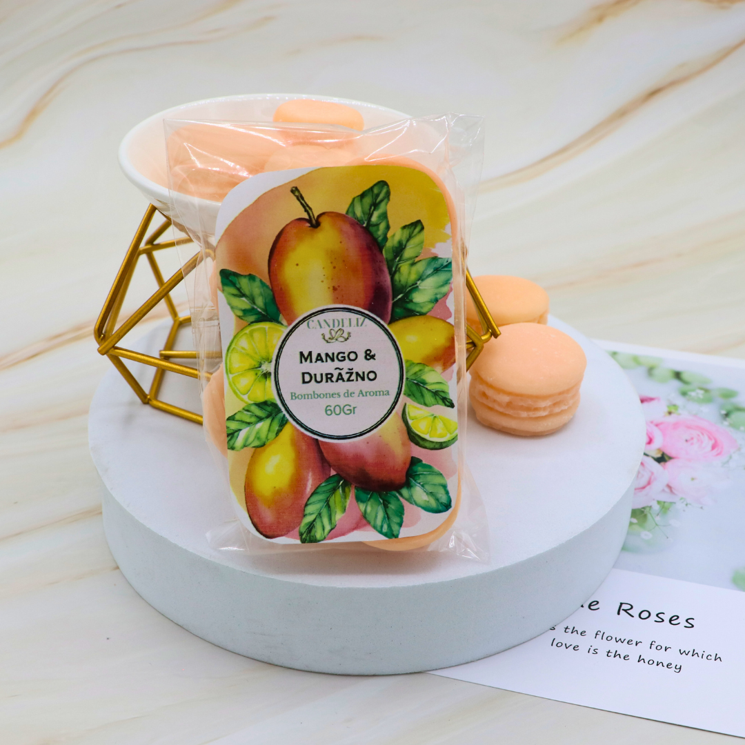 Bombones de Aroma – Cera de Soya 100% Natural (60 g) 🌿