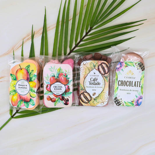 Bombones de Aroma – Cera de Soya 100% Natural (60 g) 🌿